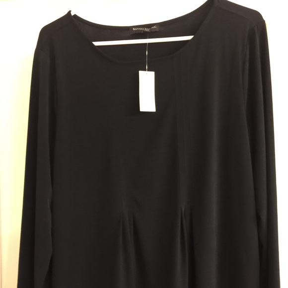 Banana Republic Tops - Banana Republic XL black blouse